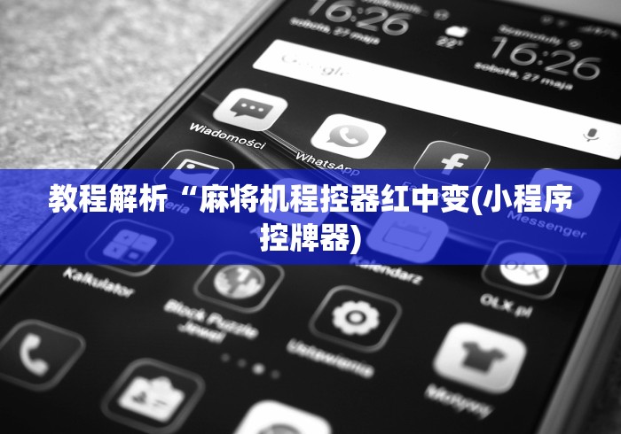 [分析]“麻将机程控器失灵?_游戏_玩家_工具