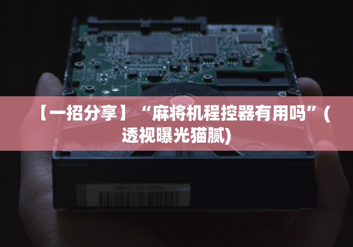 必学玩家攻略“麻将机程序控牌器红中”2025开挂教程步骤