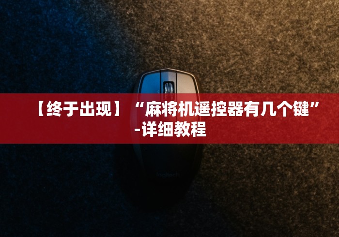 终于懂了“程序麻将机遥控器通用型2024!其实确实有遥控