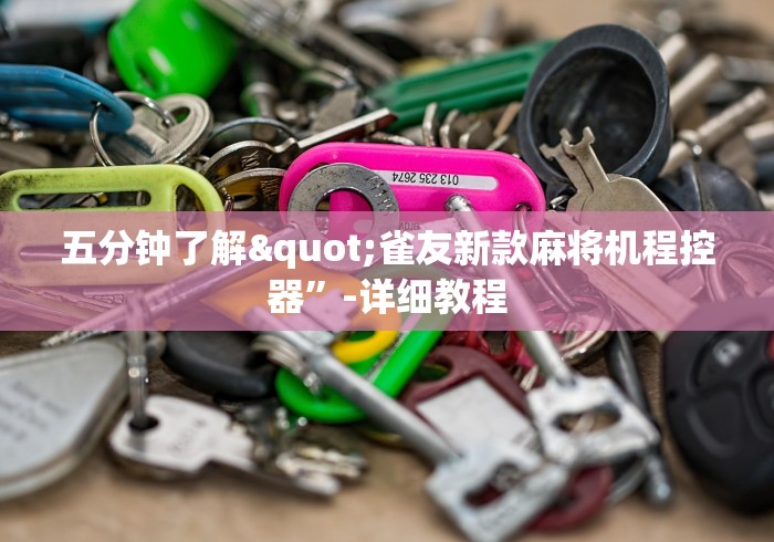 玩家秒懂“麻将机遥控器套”遥控步骤方法