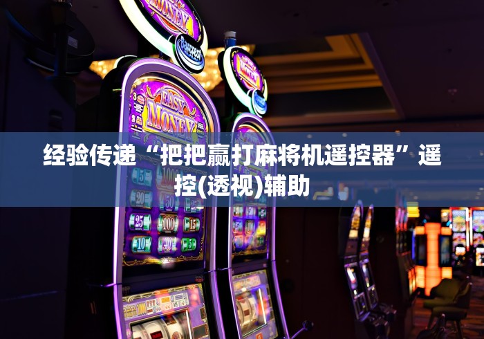 经验传递“把把赢打麻将机遥控器”遥控(透视)辅助