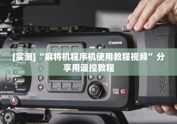 【重大消息】“专门配麻将机遥控器”作弊挂(辅助遥控+教程)