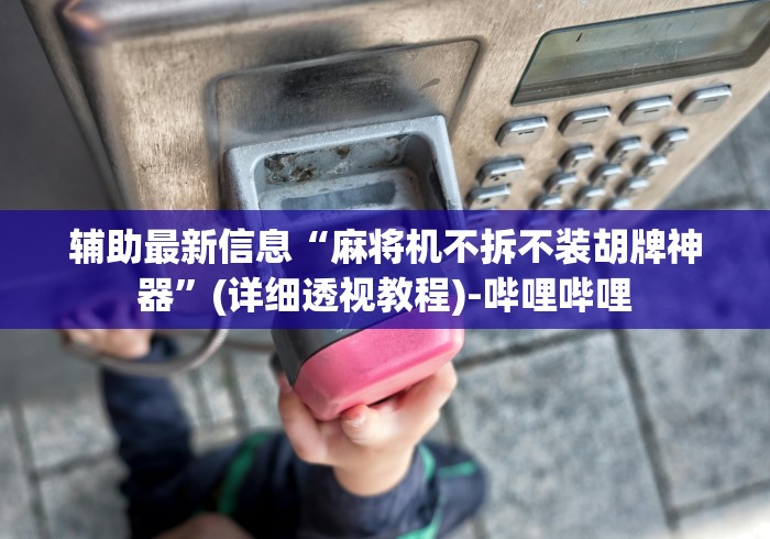 辅助最新信息“麻将机不拆不装胡牌神器”(详细透视教程)-哔哩哔哩 辅助最新信息“麻将机不拆不装胡牌神器”(详细透视教程)-哔哩哔哩