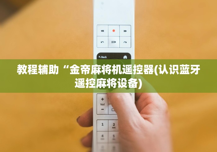 教程辅助“金帝麻将机遥控器(认识蓝牙遥控麻将设备)