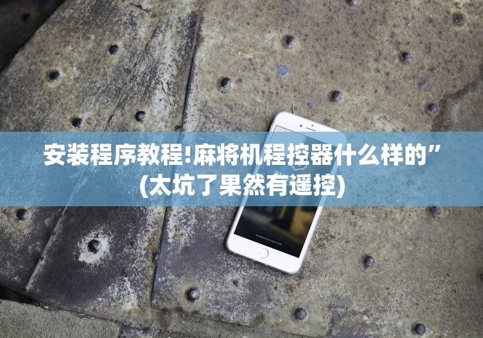 安装程序教程!麻将机程控器什么样的”(太坑了果然有遥控) 安装程序教程!麻将机程控器什么样的”(太坑了果然有遥控)