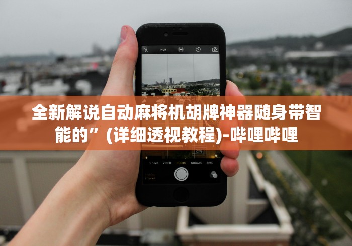 全新解说自动麻将机胡牌神器随身带智能的”(详细透视教程)-哔哩哔哩