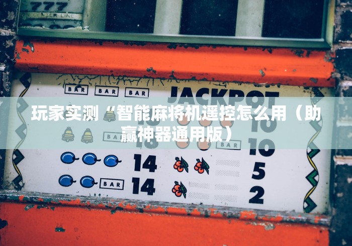 玩家必备十款麻将免安装控牌器充电”(详细透视教程)-哔哩哔哩