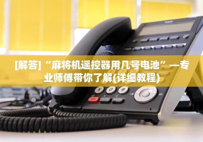 [解答]“麻将机遥控器用几号电池”—专业师傅带你了解(详细教程)