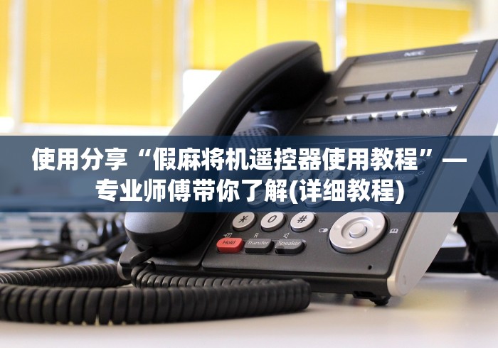 使用分享“假麻将机遥控器使用教程”—专业师傅带你了解(详细教程) 使用分享“假麻将机遥控器使用教程”—专业师傅带你了解(详细教程)