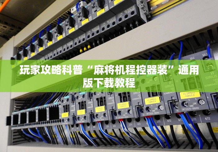 玩家攻略科普“麻将机程控器装”通用版下载教程 玩家攻略科普“麻将机程控器装”通用版下载教程