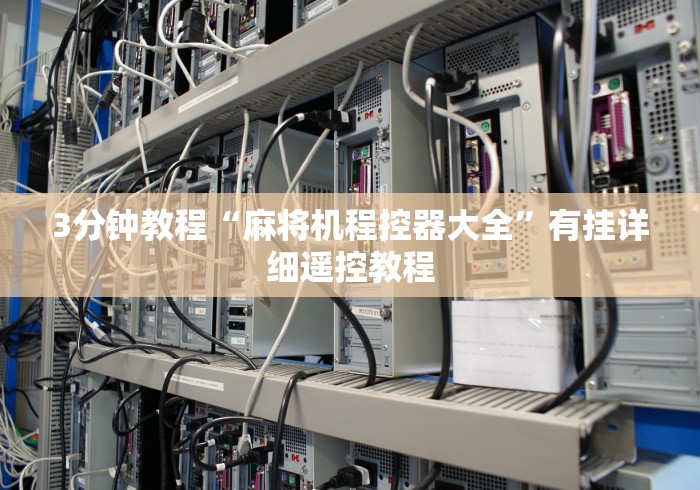 3分钟教程“麻将机程控器大全”有挂详细遥控教程 3分钟教程“麻将机程控器大全”有挂详细遥控教程