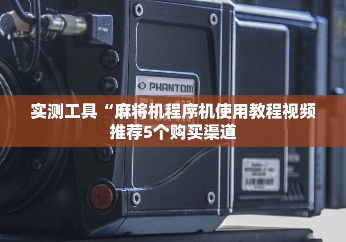 实测工具“麻将机程序机使用教程视频推荐5个购买渠道 实测工具“麻将机程序机使用教程视频推荐5个购买渠道