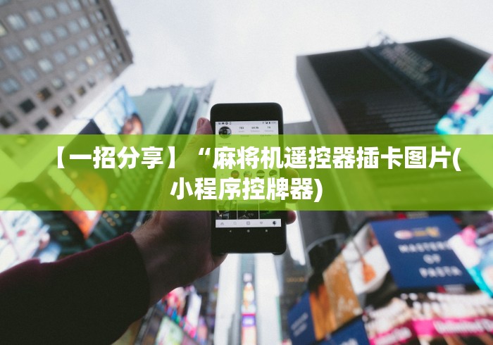 【一招分享】“麻将机遥控器插卡图片(小程序控牌器)