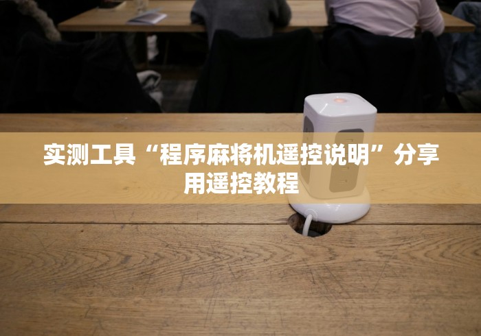 实测工具“程序麻将机遥控说明”分享用遥控教程 实测工具“程序麻将机遥控说明”分享用遥控教程