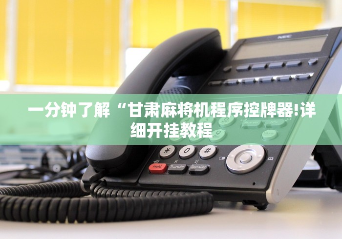 必看教程“免安装麻将机万能遥控器!太坑人了“原来有猫腻-知乎