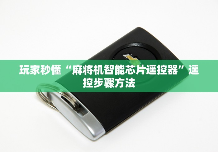 玩家秒懂“麻将机智能芯片遥控器”遥控步骤方法