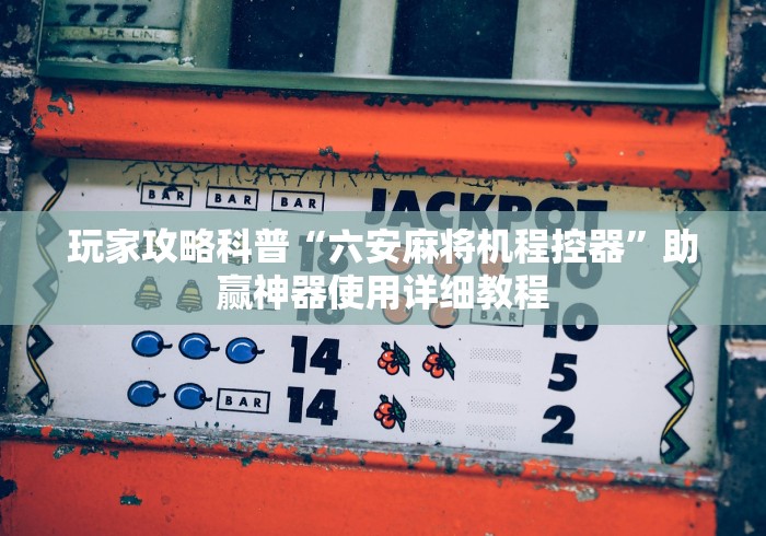 玩家攻略科普“六安麻将机程控器”助赢神器使用详细教程