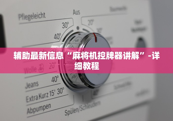 辅助最新信息“麻将机控牌器讲解”-详细教程