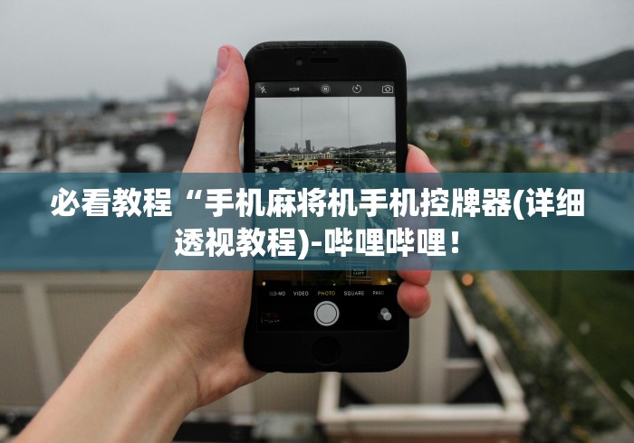 必看教程“手机麻将机手机控牌器(详细透视教程)-哔哩哔哩！