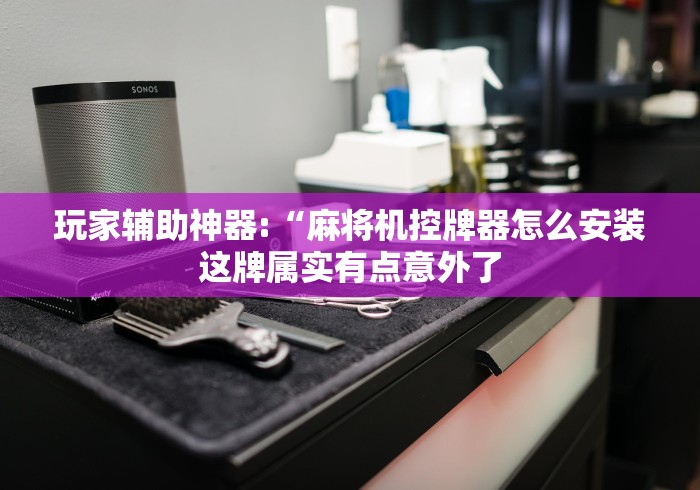 玩家辅助神器:“麻将机控牌器怎么安装这牌属实有点意外了