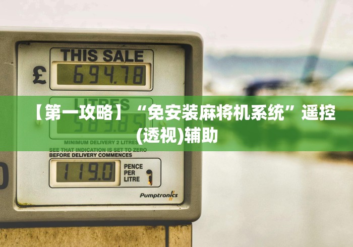 【第一攻略】“免安装麻将机系统”遥控(透视)辅助