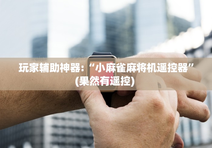 玩家辅助神器:“小麻雀麻将机遥控器”(果然有遥控) 玩家辅助神器:“小麻雀麻将机遥控器”(果然有遥控)