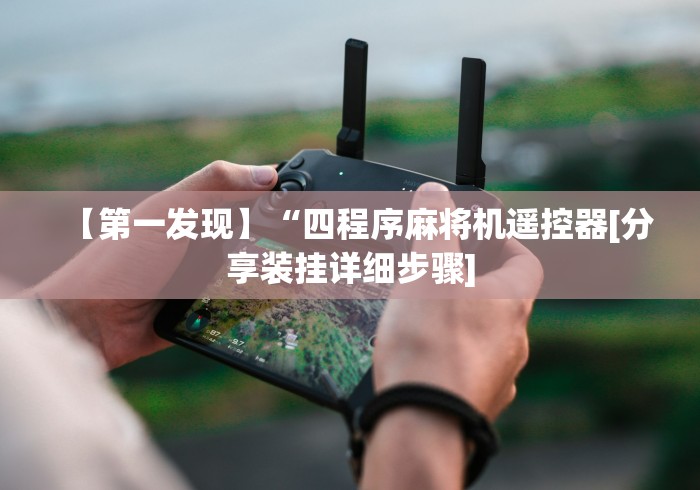 【第一发现】“四程序麻将机遥控器[分享装挂详细步骤]